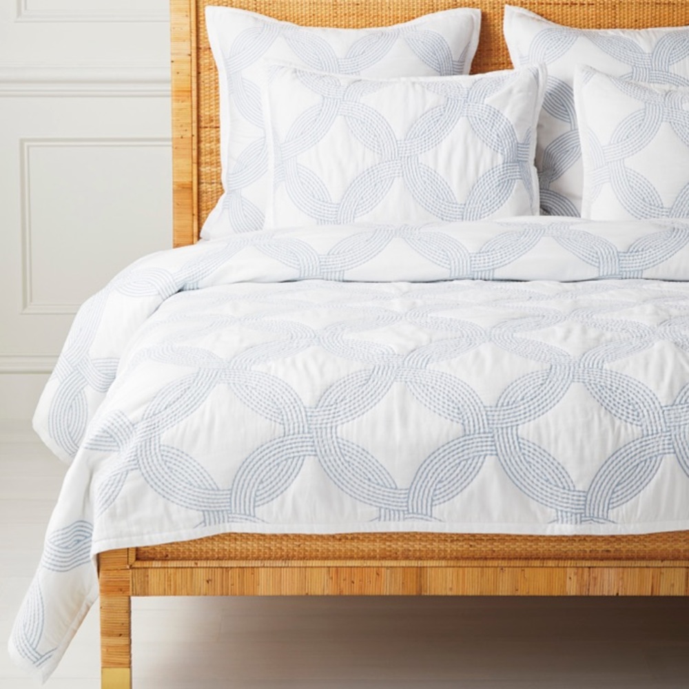 Serena and Lilly Owens quilt. Opened but never used it.